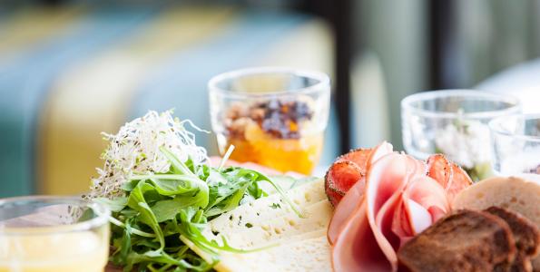 Scandinavian breakfast buffet